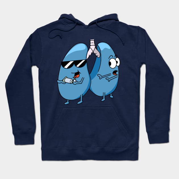 Cool Lungs Hoodie by Jrfiguer